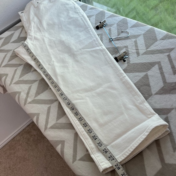 Madewell NWT The Plus‎ High-Rise Slim Boyjean in Tile White size 20W - Picture 9 of 13